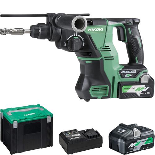 Hikoki DH36DPA 36V 3.9J 28mm SDS Drill (2x 4Ah MultiVolt)