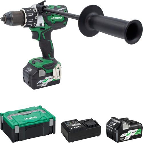 Hikoki DV18DBXL 18V Heavy-duty Combi Drill (2x 5Ah MultiVolt)