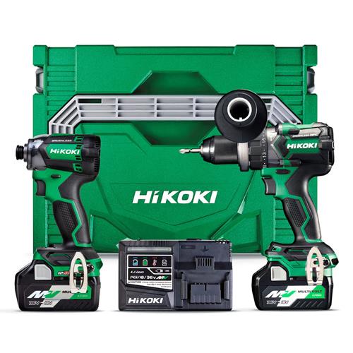 Hikoki KC18DC 18V Heavy-duty Twin Pack (2x 5Ah MultiVolt)