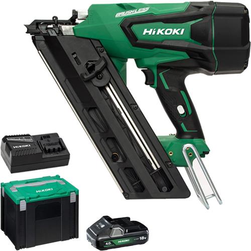 Hikoki NR1890DC 18V Framing Nailer (1x 4Ah)