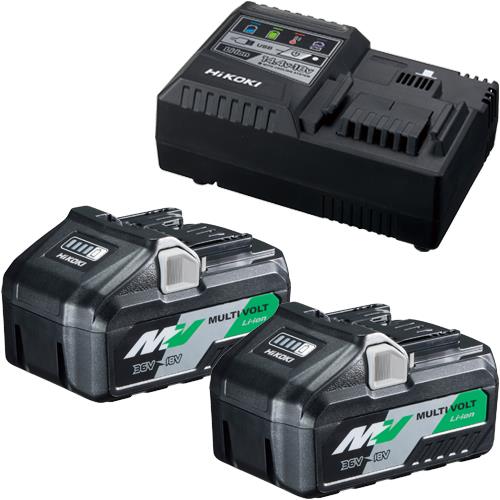 Hikoki MultiVolt Set (2x 18V 8Ah / 36V 4Ah & UC18YSL3)