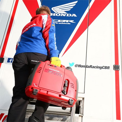 Honda EU10i 1kVA Dual-fuel Generator (Door-mounted LPG Kit)