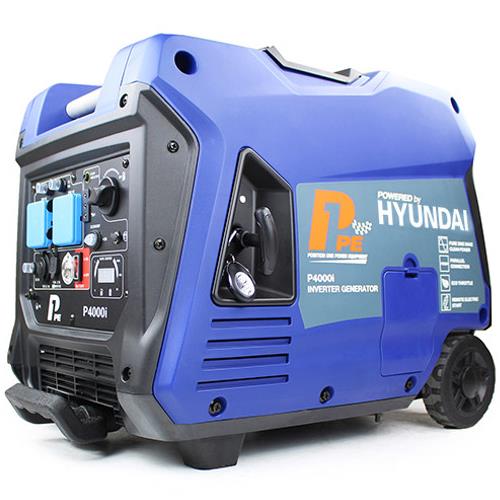 P1 P4000i 4kW Portable Inverter Generator (Hyundai Engine)