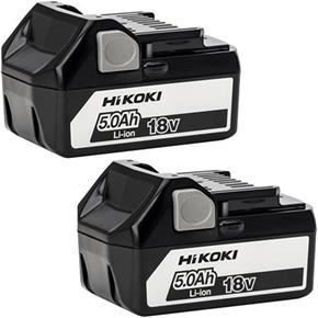 Hikoki 18V 5Ah Battery Twin Pack