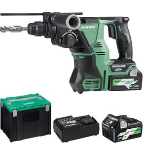 Hikoki DH36DPA 36V 3.9J 28mm SDS Drill (2x 2.5Ah MultiVolt)