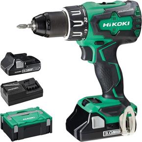 Hikoki DV18DBFL2 18V Brushless Combi Drill (2x 3Ah)