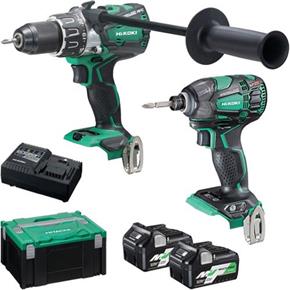 Hikoki KC18DPL2 18V Brushless Twin Pack (2x 5Ah MultiVolt)