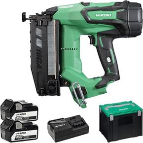 Hikoki NT1865DM 18V Brushless Finish Nailer (2x 5Ah)