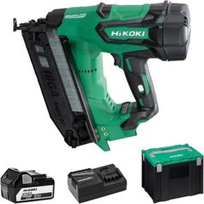 Hikoki NT1865DMB 18V Brushless Angled Finish Nailer (1x 5Ah)