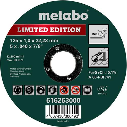 Metabo 125mm INOX Cutting Discs (10pk)