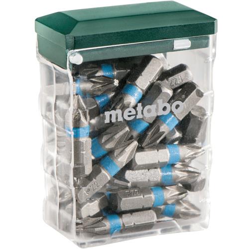 Metabo 25mm PZ2 Screwdriver Bits (Box of 25)