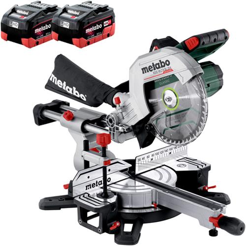 Metabo KGS18LTXBL254 18V 254mm Mitre Saw (2x 8Ah)