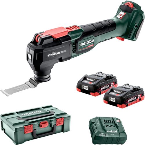 Metabo MT 18 LTX BL QSL 18V Starlock Multi-tool (2x 4Ah LiHD)