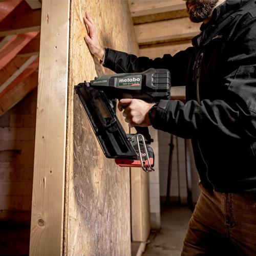 Metabo NFR18LTX90BL 18V Framing Nailer (2x 4Ah LiHD)