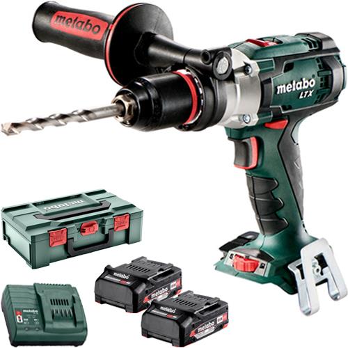 Metabo SB18LTXI 18V Heavy-duty Combi Drill (2x 2Ah)