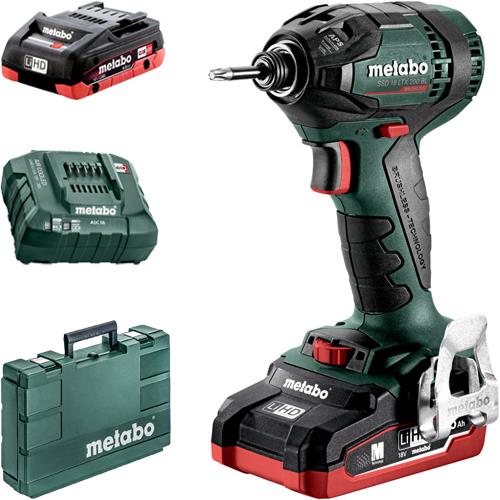 Metabo SSD18LTX200 BL 18V Impact Driver (2x 4Ah LiHD)