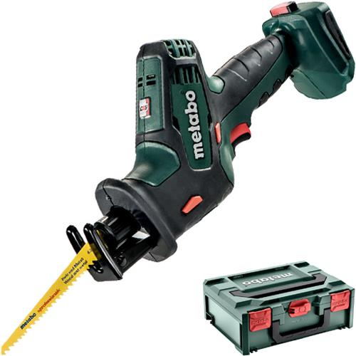 Metabo SSE18LTX 18V Compact Sabre Saw (Body, MetaBox)