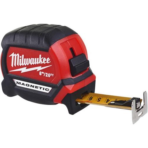 Milwaukee 8m Magnetic Measuring Tape