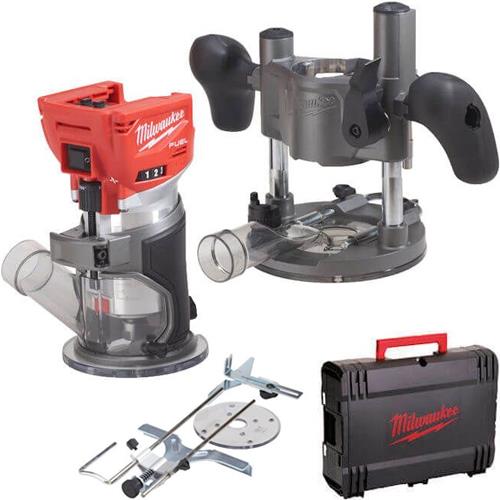 Milwaukee M18FTR 18V 1/4" Router (Body, Case)