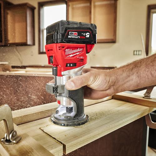 Milwaukee M18FTR 18V 1/4" Router (Body, Case)