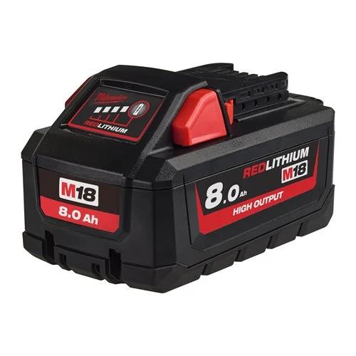 Milwaukee 18V 8Ah HIGH OUTPUT Battery