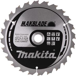 Makita Mitre Saw Blade for Wood 190mm x 20mm x 24T
