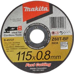 Makita 115mm Thin INOX Cutting Disc