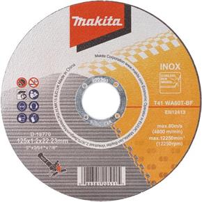 Makita 125mm INOX Cutting Grinder Discs (Tin of 10)