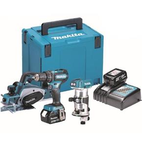 Makita DLX3116TJ 3pc 18V Tool Kit (2x 5Ah)