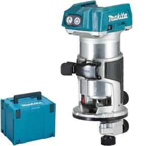 Makita DRT50ZJ 18V Brushless Router Trimmer (Naked in MAKPAC)