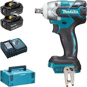 Makita DTW285 18V 280Nm High-torque Impact Wrench (2x 5Ah)