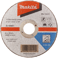 Makita Metal-cutting Grinder Discs