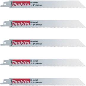 Makita 200mm Fast Metal Sabre Saw Blades (5pk)