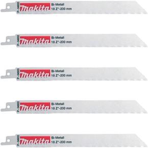 Makita 200mm Metal Sabre Saw Blades (5pk)