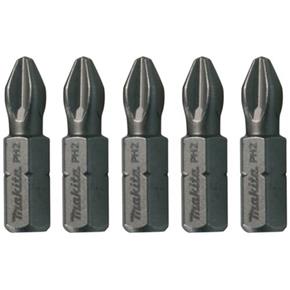 Makita&nbsp;25mm PH2 Screwdriver Bits (5pk)