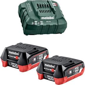 Metabo 12V 4Ah LiHD Battery &amp; Charger Set