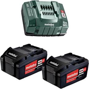 Metabo&nbsp;18V 5.2Ah Li-Power Battery Set with ASC 145 Fast Charger