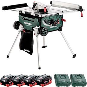 Metabo TS 36-18 LTX BL 254 18V Brushless Table Saw (4x 8Ah LiHD)