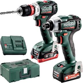 Metabo 12V Brushless Set: BS12BLQ + SSD12BL (4Ah LiHD, 2Ah)