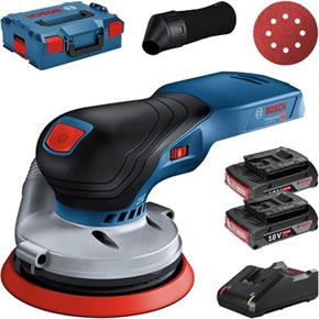 Bosch GEX 18V-125 18V Random Orbit Sander (2x 2Ah)