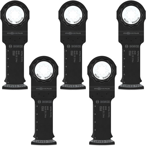 Bosch PAIZ32APB StarlockPlus Multi-material Multi-tool Blades (5pk)