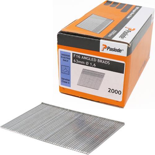 Paslode 32mm Angled Brad Nails for 16G Nailers (2000pk Without Gas)