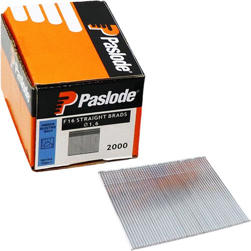Paslode 63mm Straight Brad Nails for 16G Nailers (2000pk Without Gas)
