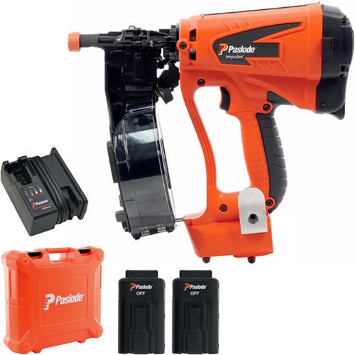Paslode IM45GN Multi-purpose Coil Nailer (2 Batteries)