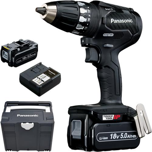 Panasonic EY74A3 14.4V/18V Brushless Drill Driver (2x 5Ah)