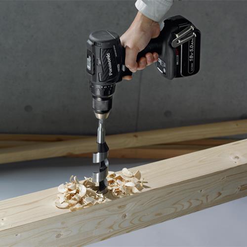 Panasonic EYC217 18V Brushless Combi Drill & Impact Driver (2x 5Ah)