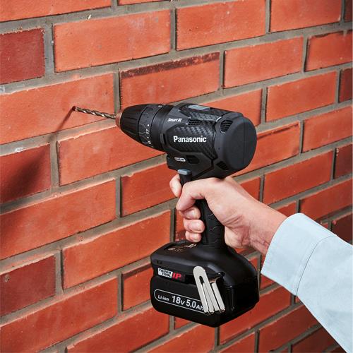 Panasonic EYC241LJ2G 18V Brushless Combi Drill & Impact Driver 2x 5Ah