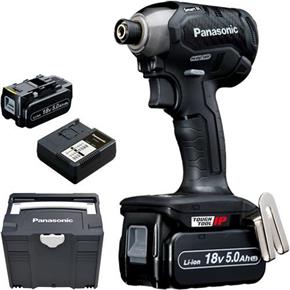 Panasonic EY76A1 14.4V/18V Brushless Impact Driver (2x 5Ah)