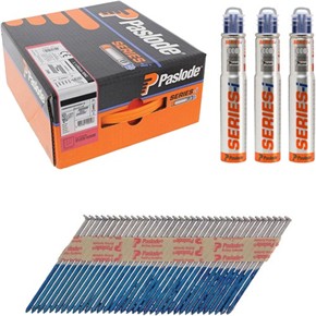 Paslode 360Xi/IM360Ci 63mm Ring Roof Battening/Decking Nails (3750pk)