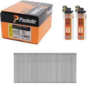 Paslode S/Steel Straight Brads 38mm (Box 2000)